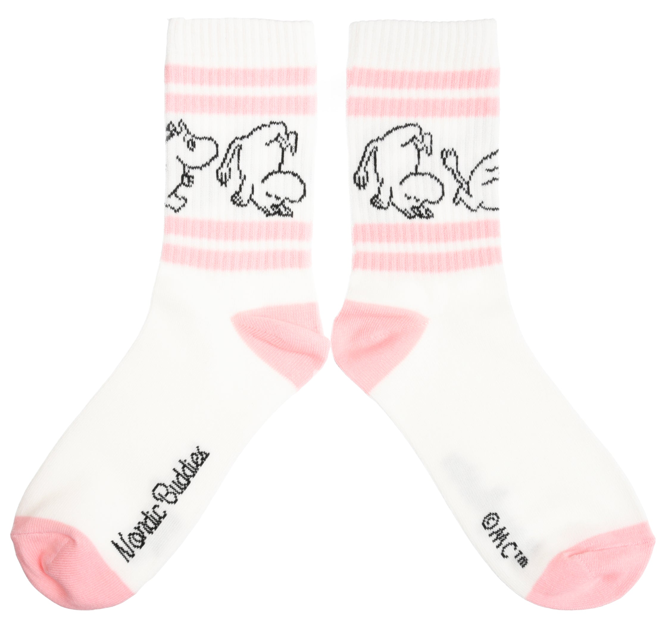 Moomin - Mummitrollet rosa striper - Retro