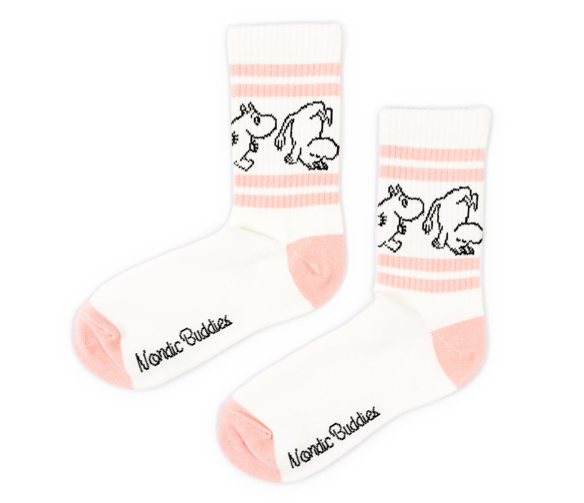 Moomin - Mummitrollet rosa striper - Retro