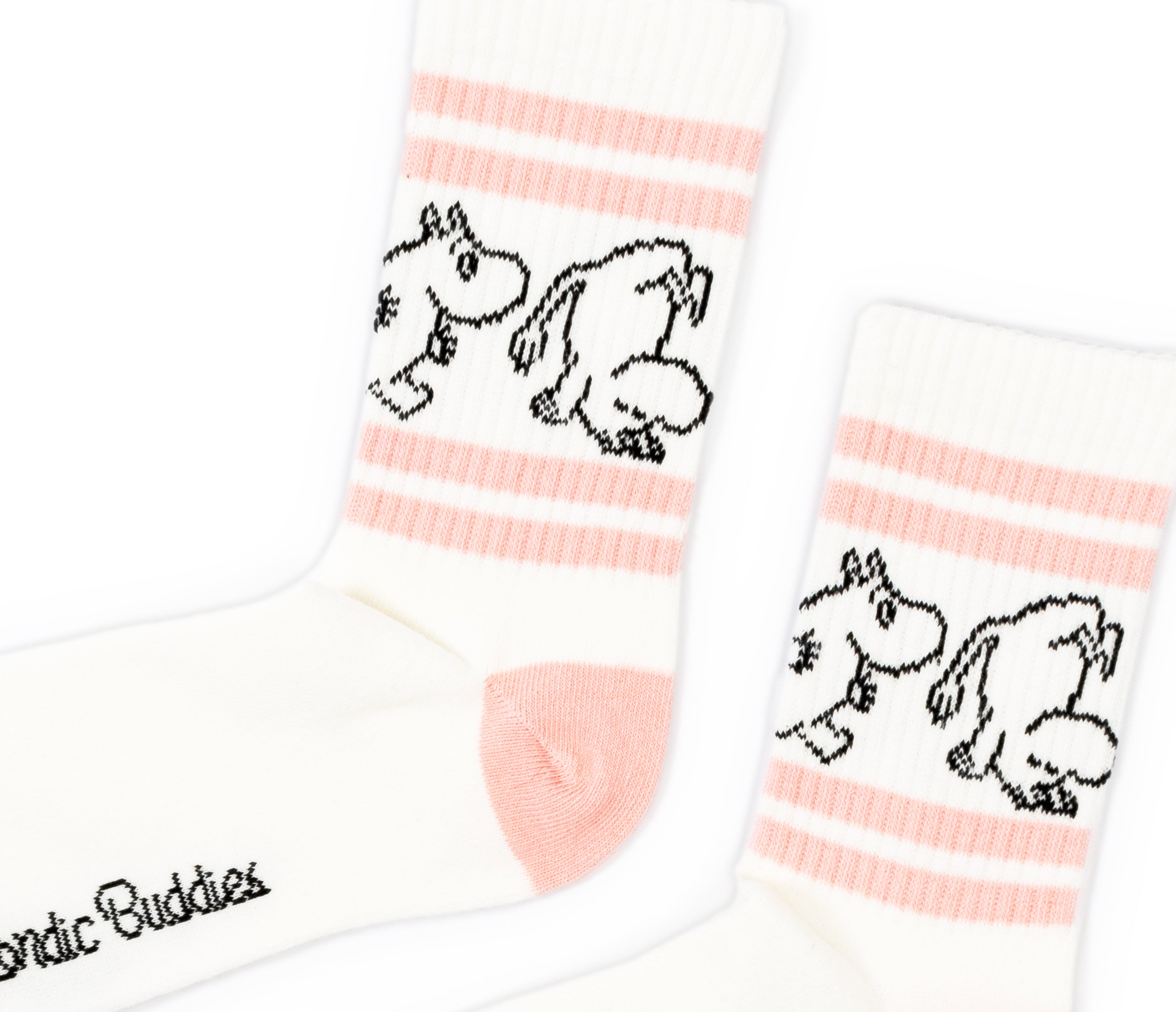 Moomin - Mummitrollet rosa striper - Retro